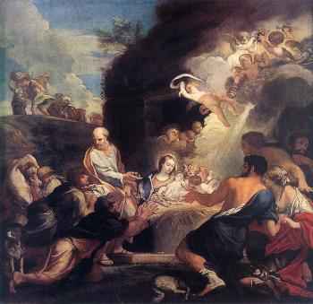 Carlo Maratta : Adoration of the Shepherds